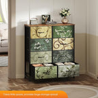 Sweetcrispy 8 Drawer Fabric Dresser, Tall Storage Tower - Image 2