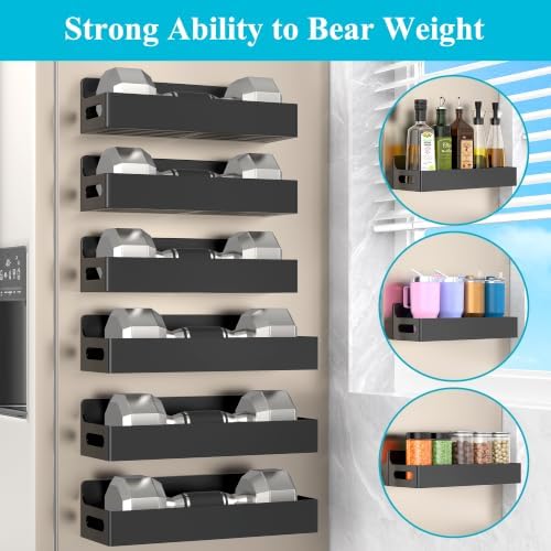 HuggieGems Upgrade Black Magnetic Spice Rack - Image 5