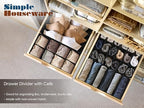 Simple Houseware Closet Underwear Organizer Drawer Divider Assorted 7 pcs - Image 4