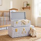 Rool Floral Decorative Storage Trunk Set of 2 - Image 5