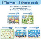 Disposable Placemats for Baby Toddlers, Plastic Sticky Table Mats Babies for - Image 4