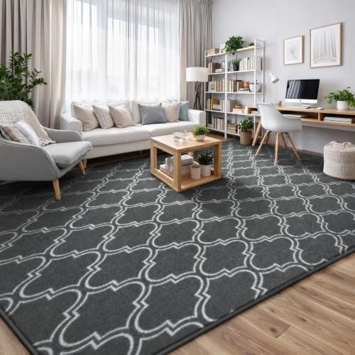 Keeko 6x9 Area Rugs for Living Room, Soft Washable Memory Foam Bedroom Rug - Image 6