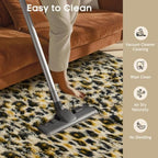 Ophanie Leopard Rugs for Bedroom Living Room, Cheetah Print Rug Fluffy Shag - Image 6