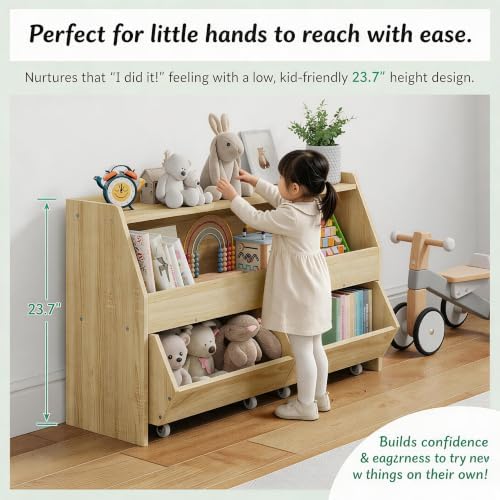 Kids Toy Storage Organizer, Kids Toy Organizer, Playroom Organization - Image 4