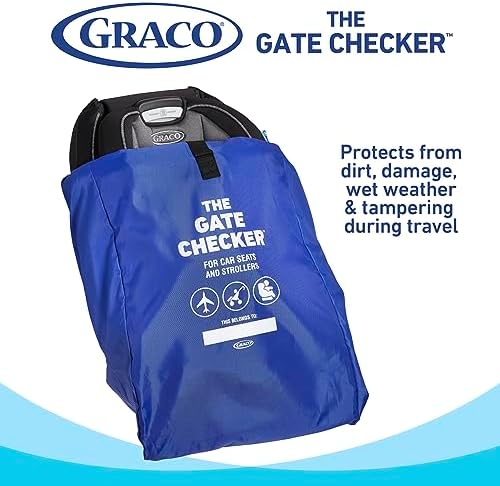 Graco Car Seat Travel Bag, XL Heavy Duty, Tear & Water Resistant Air Travel - Image 3