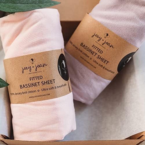 Joey + Joan Bassinet Fitted Sheets by JoeyJoan
