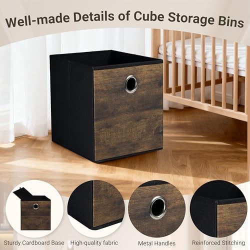 Stylish Fabric Cube Storage Bin - Image 5