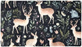 Shower Mat Non Slip 26.8 x 15.1 Inches, Deer Floral Bathtub Mat Shower Stall by Anna+Cowper