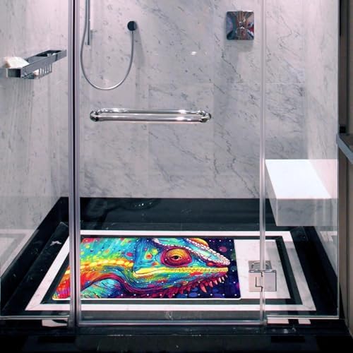 Non Slip Bathtub and Shower Mat 26.8x15.1 inch, Bath Mat - Image 4