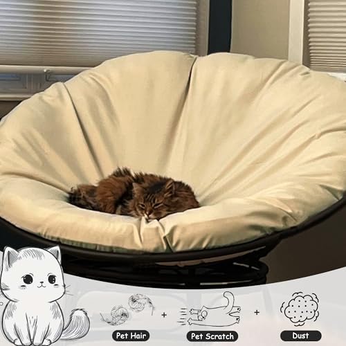 Papasan Cushion Cover Only, 55in Outdoor Indoor Papasan Chair Cushion Cover - Image 3
