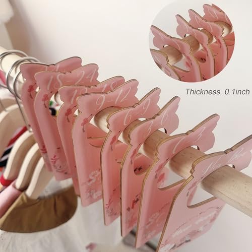 Baby Closet Dividers Pink 8pcs Baby Clothes Dividers - Image 5