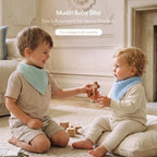 10 Pack Muslin Baby Bandana Bibs - Image 2