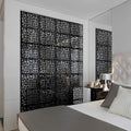 Stepstall 12 Pcs PVC Hanging Room Divider, Thick Decorative Flower Design Room by stepstall