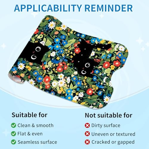 BlackCat Bath Mat for Tub Non Slip, Kids Bath Mat for Baby - Image 5