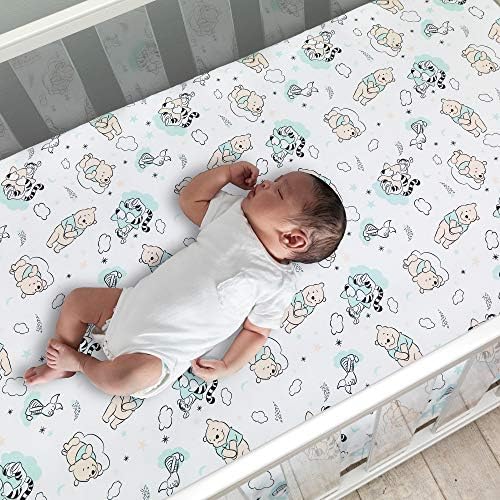 Lambs & Ivy Disney Baby Winnie the Pooh Hugs 3Pc Nursery Crib Bedding Set - Image 5
