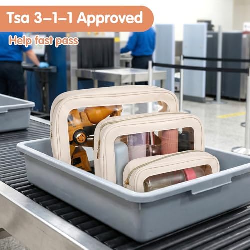 5PCS Diaper Bag Organizer Pouch Set Waterproof Travel Makeup Bag - Image 7