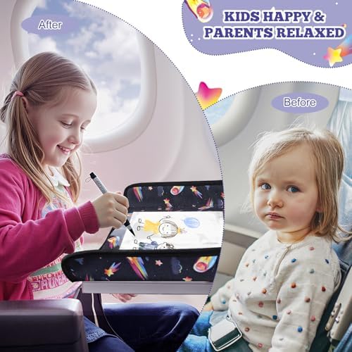 Airplane Tray Table Cover for Kids Organizer - Image 6
