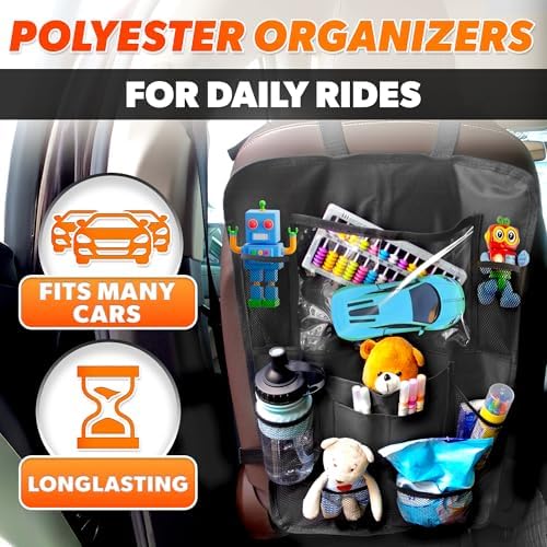 2 Pcs Hanging Seat Organizer for Backseat - Image 3