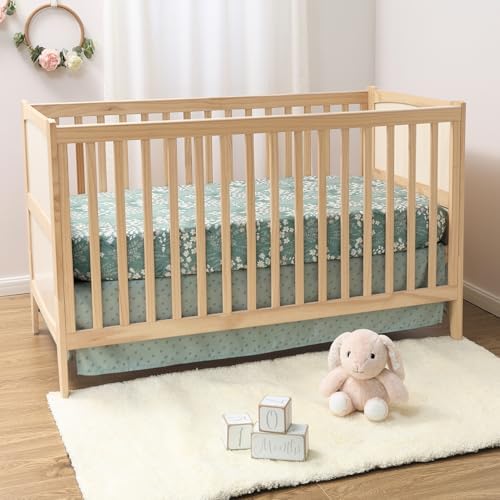 The Peanutshell Sage Meadow 3-Piece Baby Girl Crib Bedding Set - Image 6