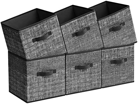 SONGMICS Storage Cubes, 11.8-Inch Foldable Closet Organizers by SONGMICSbySONGMICSHOME