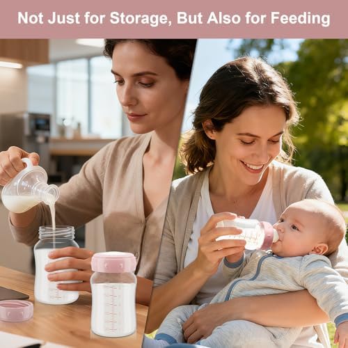 6PCS Breastmilk Storage Bottle Compatible - Image 4