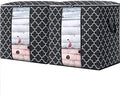 Storage Bags 2 Pack 100L Clothes Organization and Storage Containers by WiseLife
