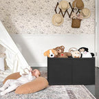 INDRESSME 85L Large Toy Storage Box, Lid & Dividers - Image 4