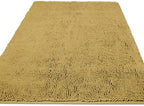 Yeaban Chenille Mustard Bathroom Rug 36"x60", Non-Slip Rubber Backing by Yeaban