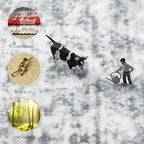 8x10 Washable Area Rugs for Living Room, Dining Room - Image 3