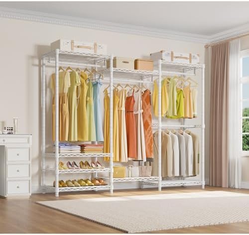 VIPEK V5 Heavy Duty Clothes Rack, Freestanding Modular Closet System - Image 2