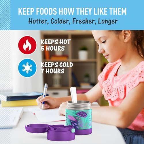THERMOS FUNTAINER Insulated Food Jar, 10 Ounce, Kid Friendly Food Jar - Image 5