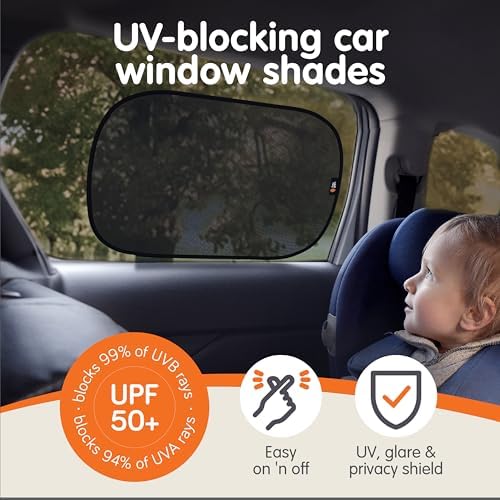 Onco Baby Car Mirror & Window Shade Bundle - Image 5
