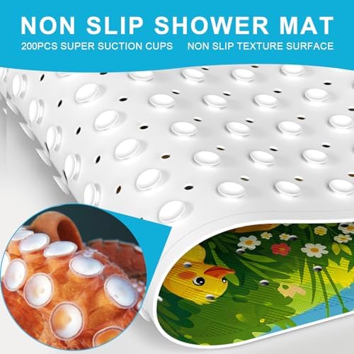 XIYUNTE Bath Mat for Tub Non Slip Bathtub Mat Non Slip 40x16 Baby Bath Mat - Image 3