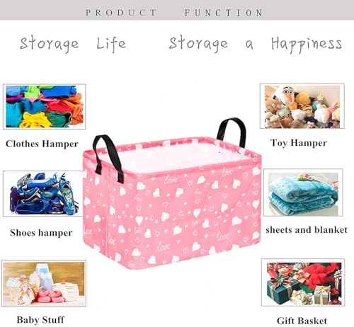 Kid Storage Basket Gift Shelf Basket Toy Storage Bin, Nursery Basket Organizer - Image 5