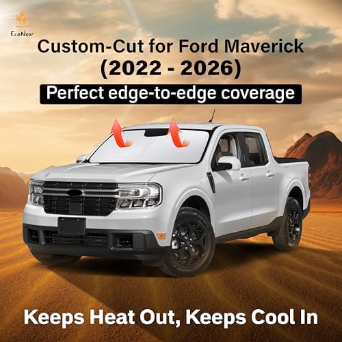 Econour Windshield Sun Shade Compatible - Image 2