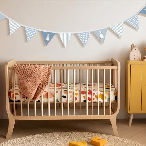 Goose Nursery Decor Banner Blue Silly Goose Garland Flags - Image 7
