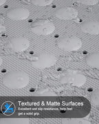 Bath Mat for Tub Shower Mat Non Slip Kids Rubber Shower Tub Mat, 100% Natural - Image 3