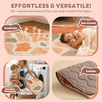RONGFA Baby Play Mat for Floor, Playpen Mat for Toddlers Infant Kids, Machine - Image 6