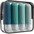 Mrsdry Travel Bottles for Toiletries, Tsa Approved 3oz Travel Size Containers by Mrsdry