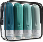 Mrsdry Travel Bottles for Toiletries, Tsa Approved 3oz Travel Size Containers by Mrsdry