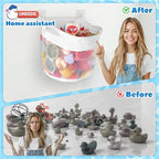 UNEEDE Bath Toy Organizer, 4 Gallons Bathtub Toy Storage Organizer - Image 5