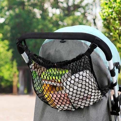Accmor Universal Stroller Organizer, Polyester Net Mesh Bag Fits - Image 6