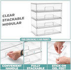 Sorbus Stackable Storage Drawers - Image 5