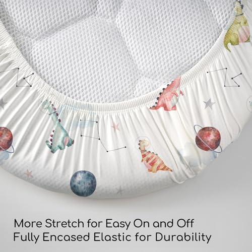 3 Pack Nap Mat Sheet 47"x24", Preschool Day Care Nap Mat Cover - Image 4