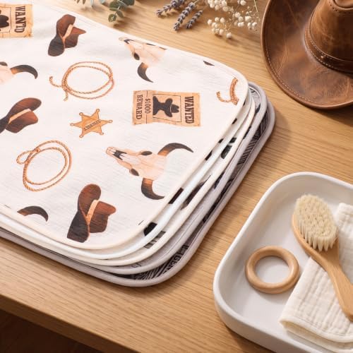 Hahafelt 5 Pcs Waterproof Changing Pad Liner - Image 3