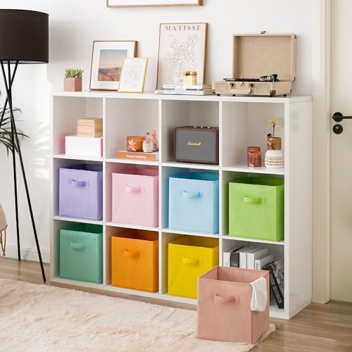 GRANNY SAYS 11 Inch Cube Storage Bins, Cube Organizer, Pastel Color - Image 2