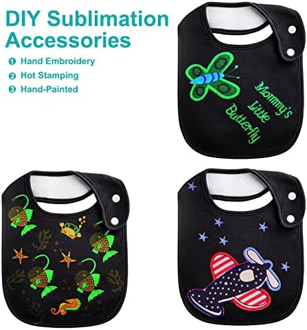 Baby Bibs Soft and Absorbent Cotton Bandana Bibs Set - Image 3