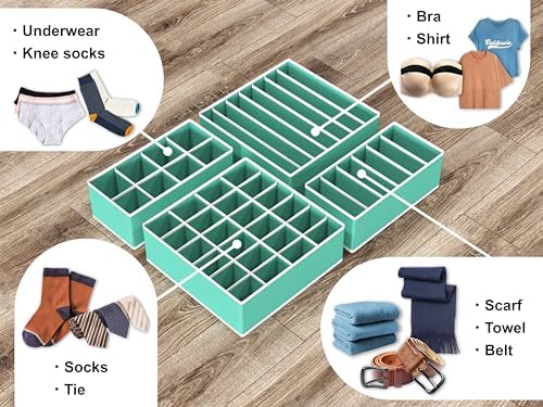 Simple Houseware 4-Pack Drawer Organizer Set - Image 4