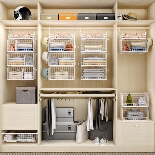 HapiRm Hanging Closet Organizer Storage - Image 2