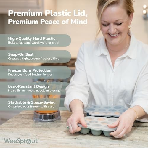 WeeSprout Silicone Baby Food Freezer Tray - Image 4